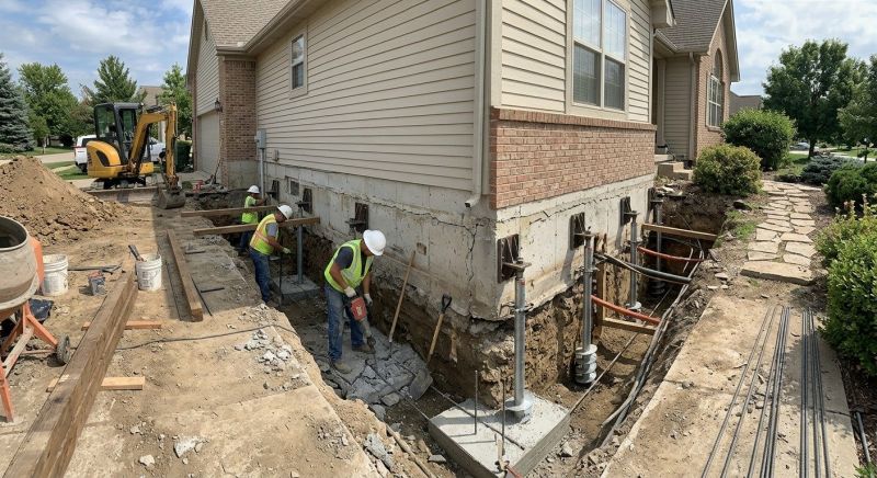 House Underpinning in Wexford, PA