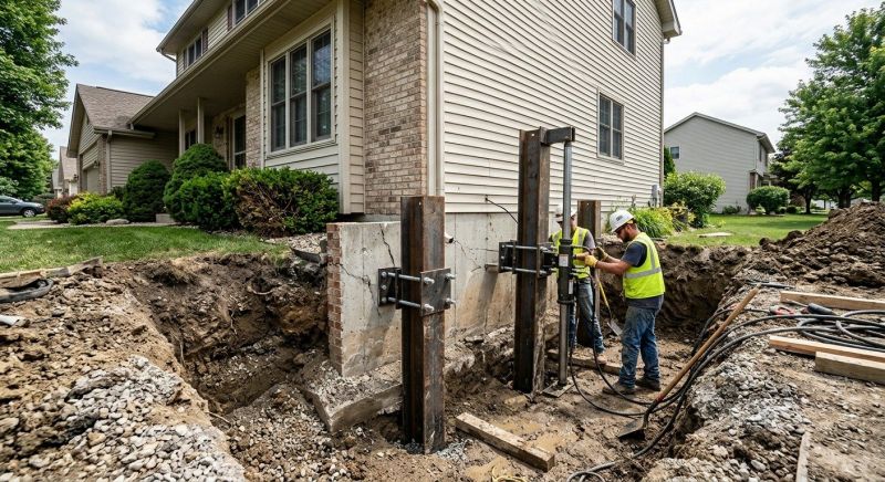 House Underpinning in Wexford, PA