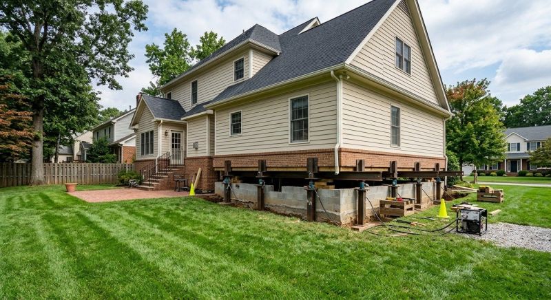 Settling Foundation Service in New Kensington, PA