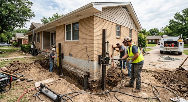 Settling Foundation Service in Trafford, PA