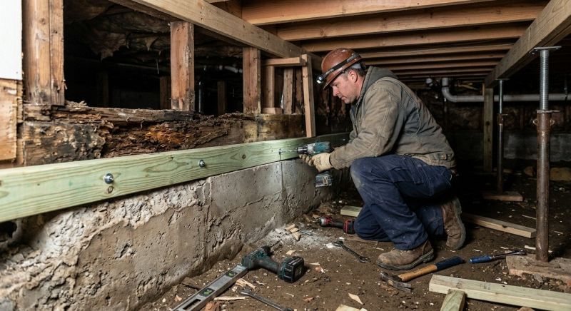 Sinking Foundation Repair in Hookstown, PA