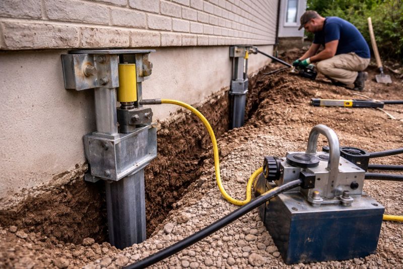 Sinking Foundation Repair in Venetia, PA