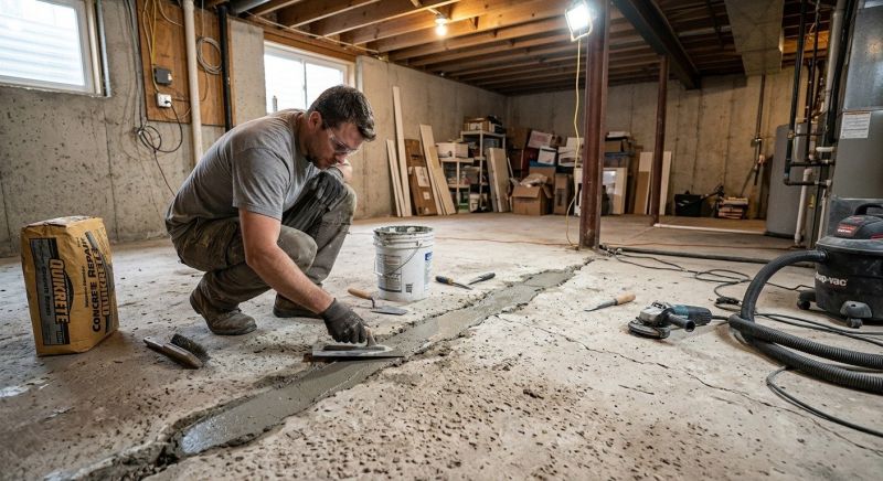 Slab Foundation Repair in Wexford, PA