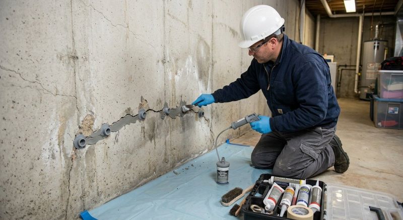 Structural Crack Repair in Wexford, PA