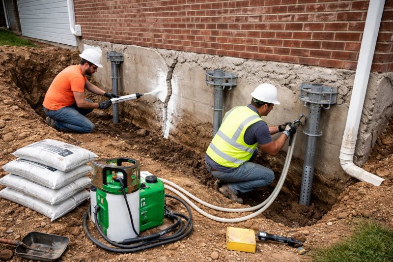 Structural Foundation Repair in Aliquippa, PA