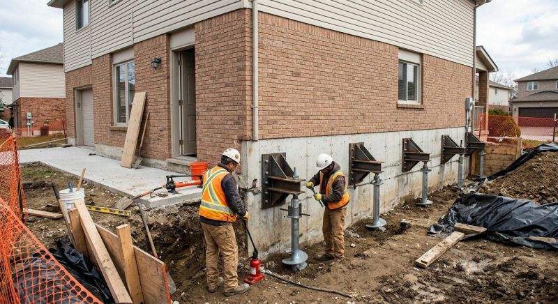 Structural Foundation Repair in Beaver Falls, PA