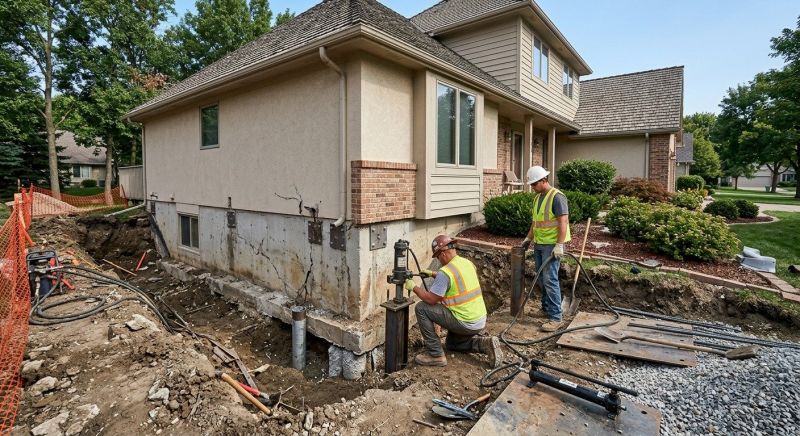 Structural Foundation Repair in Canonsburg, PA