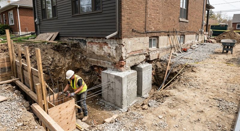 Structural Underpinning in Wexford, PA