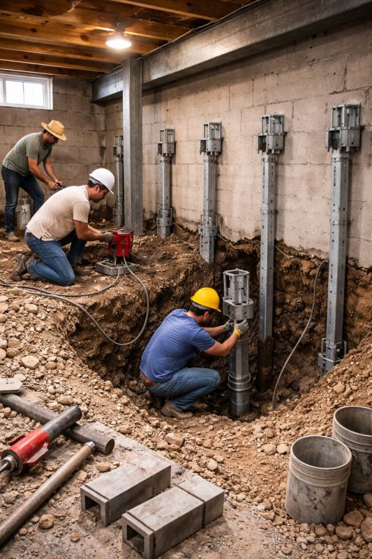 Structural Underpinning in Wexford, PA