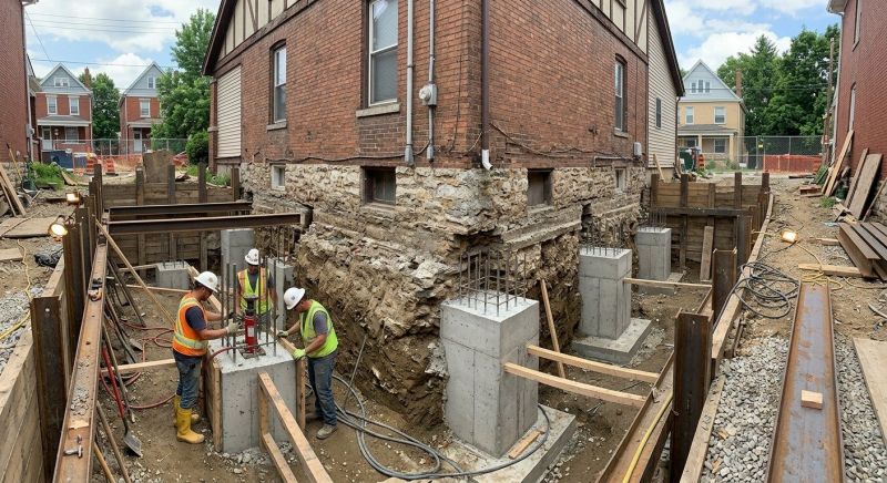 Structural Underpinning in Wexford, PA