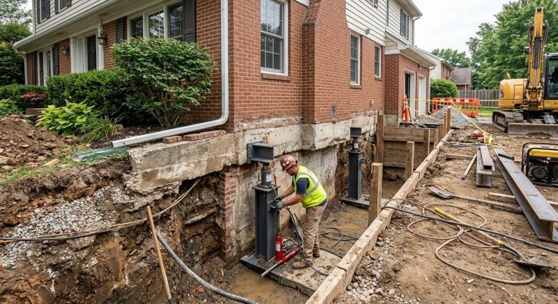 Underpinning Repair in Wexford, PA